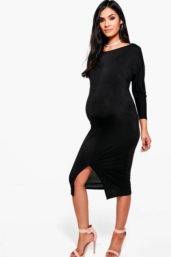 Maternity Selina Slinky Midi Dress